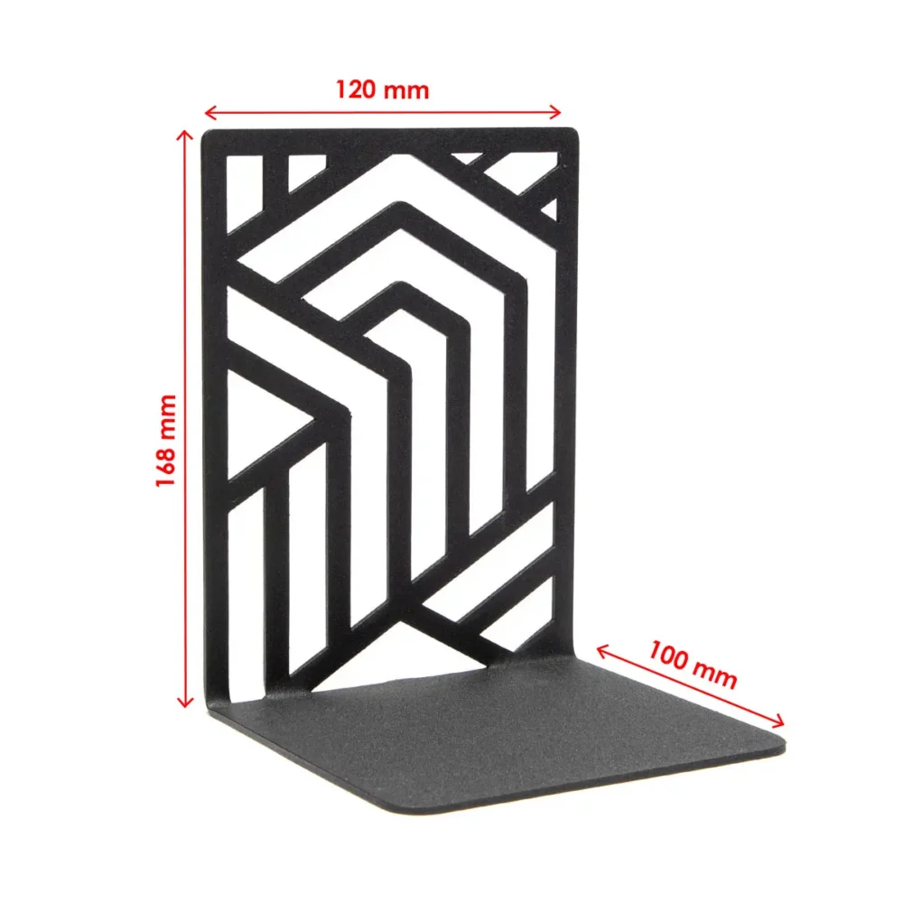 Geometria w dekoracji wnętrz – metalowa podpórka