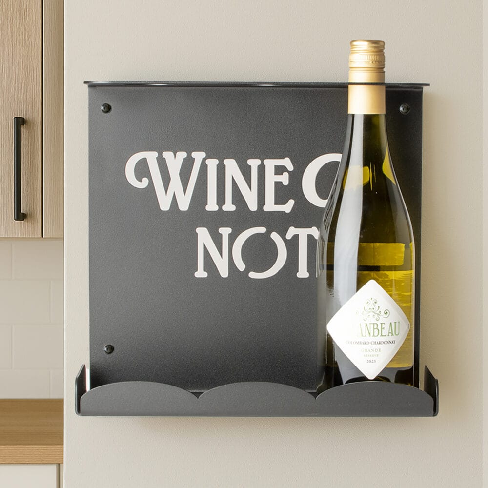Designerska półka na wino Wine Not